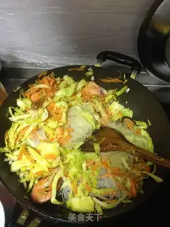 Make Shrimp fried fans step 4