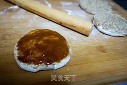 Make Sesame sauce pancakes step 9