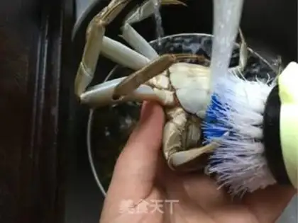 Make Crabs in the sauce step 2