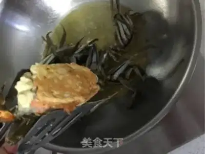 Make Crabs in the sauce step 8
