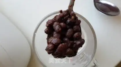 Make Red bean pudding tea step 5
