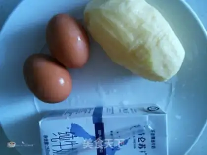 Make Milky gold and mashed potatoes step 0