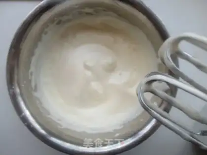 Make Black sesame cake step 2