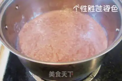 Make Red bean sand step 2