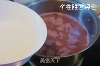 Make Red bean sand step 4