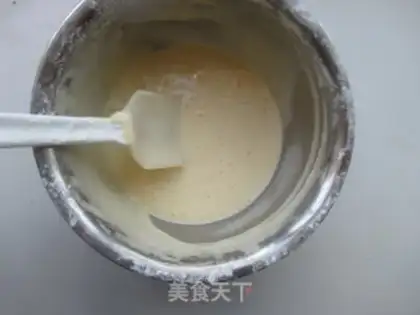 Make Black sesame cake step 5