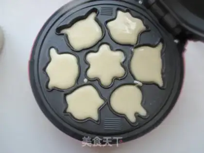 Make Black sesame cake step 8