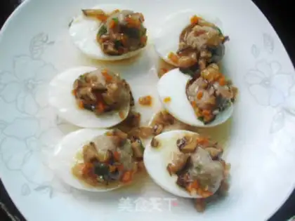 Make Egg steamballs step 8