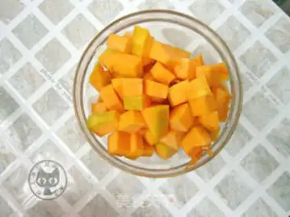 Make Pumpkin porridge step 0