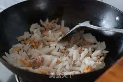 Make radish cake step 7