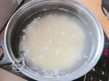 Make Pumpkin porridge step 2