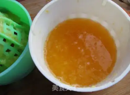 Make Orange omelet step 5