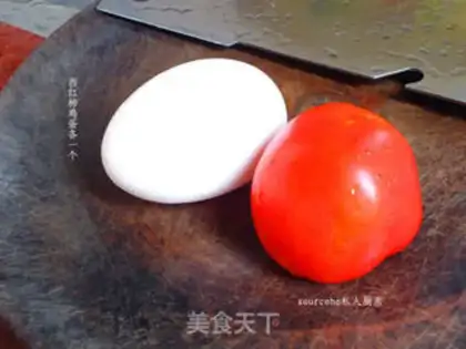 Make Tomato sunball toast step 1