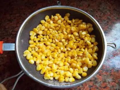 Make Gold corn brand step 2