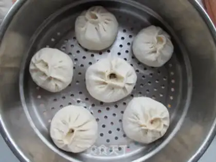 Make The bean bun step 9