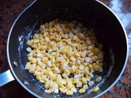 Make Gold corn brand step 3