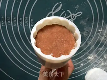 Make Red Lotus Mooncake step 9