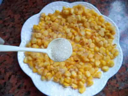 Make Gold corn brand step 6