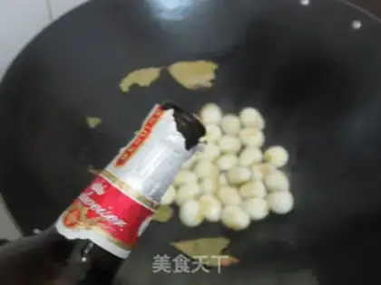 Make Beer quail eggs step 6