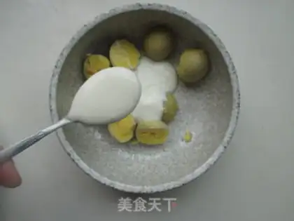 Make Yogurt eggs step 4