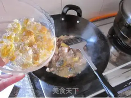 Make Peach and glue step 4