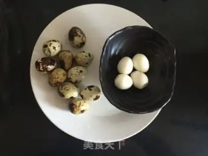Make Jealousy, fatty quail eggs step 3