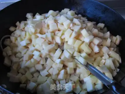 Make Curry potato squid noodles step 6