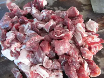 Make Beef food step 1