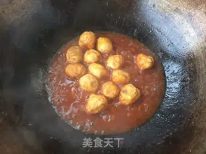 Make Jealousy, fatty quail eggs step 8