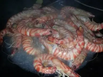 Make Nine knots of shrimp step 2