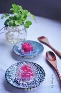 Make Crystal moon cake step 12