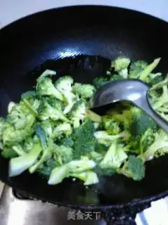 Make Clear the broccoli step 2