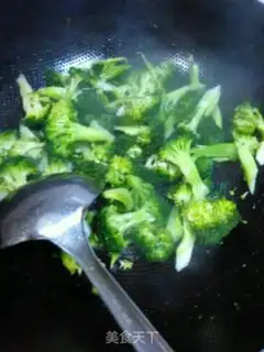 Make Clear the broccoli step 3