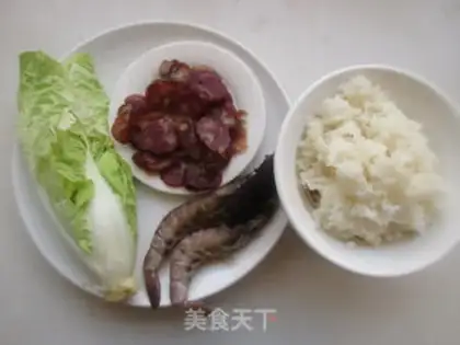 Make Seafood congee step 0