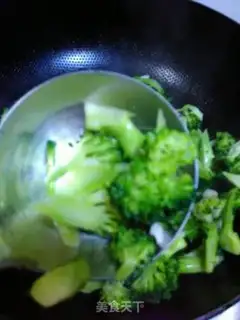 Make Clear the broccoli step 4