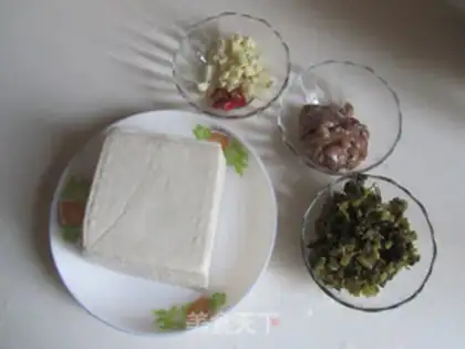 Make Snow casserole tofu step 0