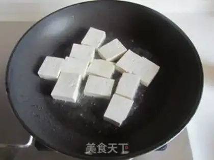 Make Snow casserole tofu step 1
