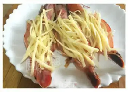 Make Chestfish, Argentine red shrimp step 4