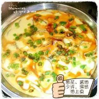 Make Flower clams and eggs step 4