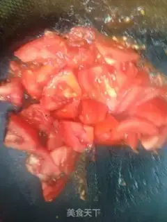 Make Tomato fried eggs step 5