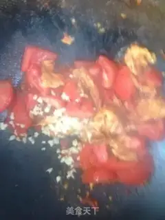 Make Tomato fried eggs step 6