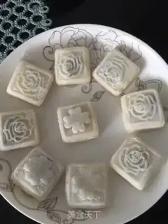 Make Ice-skin tarts mooncake step 8
