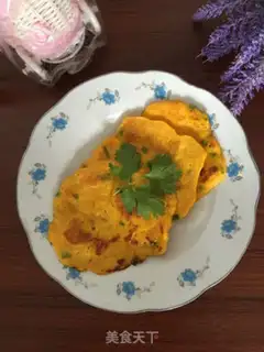 Make Pumpkin eggcake step 5