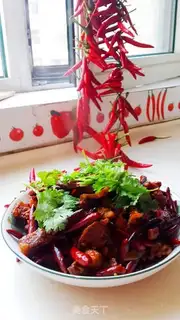 Make Spicy beef step 5