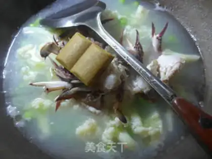 Make Crab soup for beans step 5