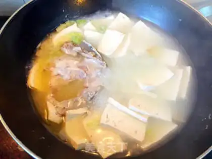 Make Fish tofu soup step 12