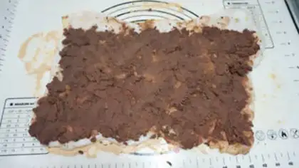Make Donkey rolls step 12