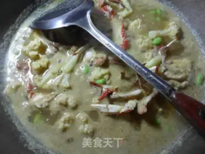 Make Crab soup for beans step 9
