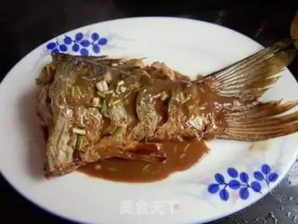 Make Red-burned carp tail step 7
