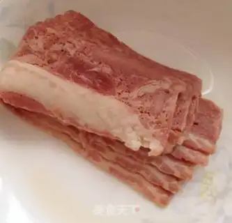 Make Bacon roll step 1